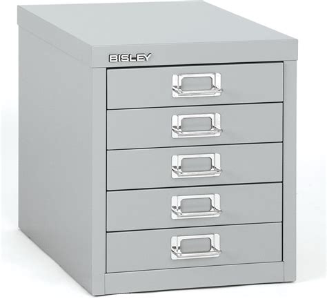 bisley 5 drawer desktop multidrawer steel cabinet|bisley five drawer cabinet.